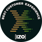 IZO Best Customer Experience Logo
